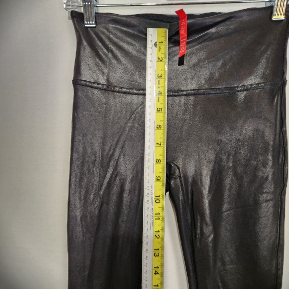 Spanx Women's Sporty Workout Black Leggins Size M - Picture 6 of 8